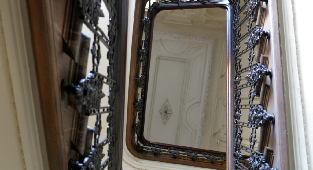 Escalier de l'Hôtel particulier boulevard d’Armentières